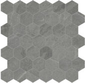 Nord 2 Hex Chromium | Glens Falls Tile & Supplies