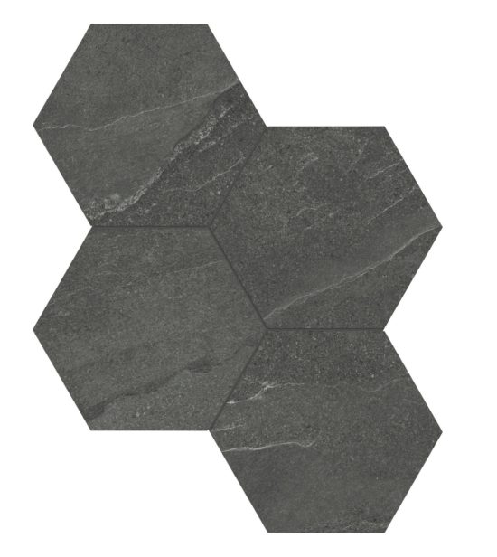 Nord 6 Hex Carbon | Glens Falls Tile & Supplies