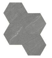 Nord 6 Hex Chromium | Glens Falls Tile & Supplies