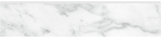 Plata 3x12 Carrara Abisso Bullnose Polished | Glens Falls Tile & Supplies
