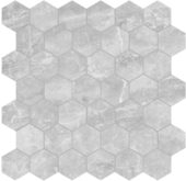 Plata Perla Grigia 2 Hexagon Polished | Glens Falls Tile & Supplies