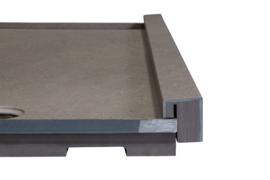 Shower Pan 32x60 Concrete Sand | Glens Falls Tile & Supplies