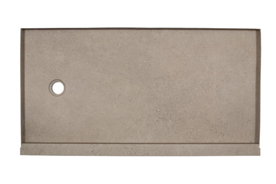 Shower Pan 32x60 Concrete Sand | Glens Falls Tile & Supplies