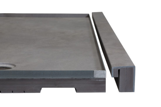 Shower Pan 32x60 Urban Concrete | Glens Falls Tile & Supplies