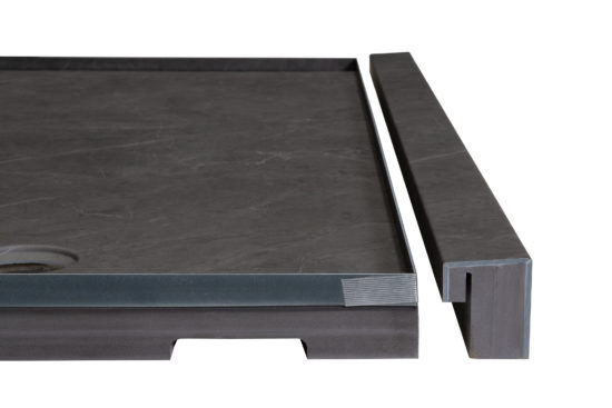 Shower Pan 36x60 Graphite Slate | Glens Falls Tile & Supplies