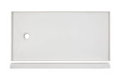 Shower Pan 36x60 Vivid White | Glens Falls Tile & Supplies