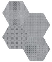 Tapestri 8.5 Cashmere Blend Hexagon | Glens Falls Tile & Supplies