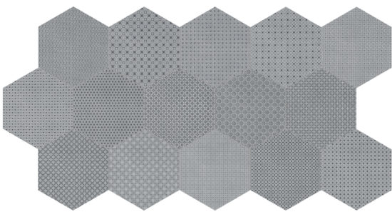 Tapestri 8.5 Cashmere Blend Hexagon | Glens Falls Tile & Supplies