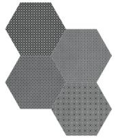 Tapestri 8.5 Silk Blend Hexagon | Glens Falls Tile & Supplies