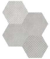 Tapestri 8.5 Wool Blend Hexagon | Glens Falls Tile & Supplies