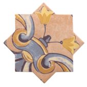 Tuscany 6x6 Star Lacock | Glens Falls Tile & Supplies